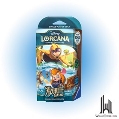 Disney Lorcana: Azurite Sea - Starter Deck - Emerald/Sapphire